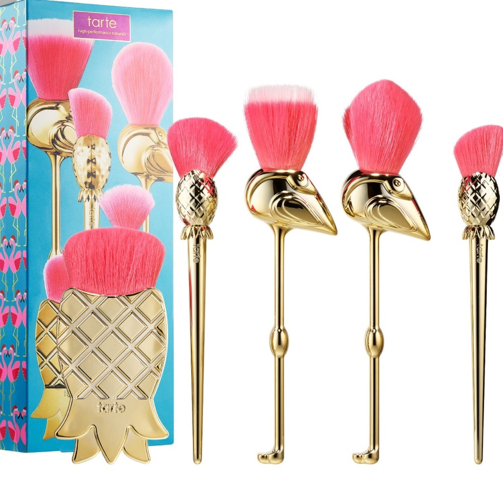 NIB TARTE FLAMINGO BRUSHES 💝
